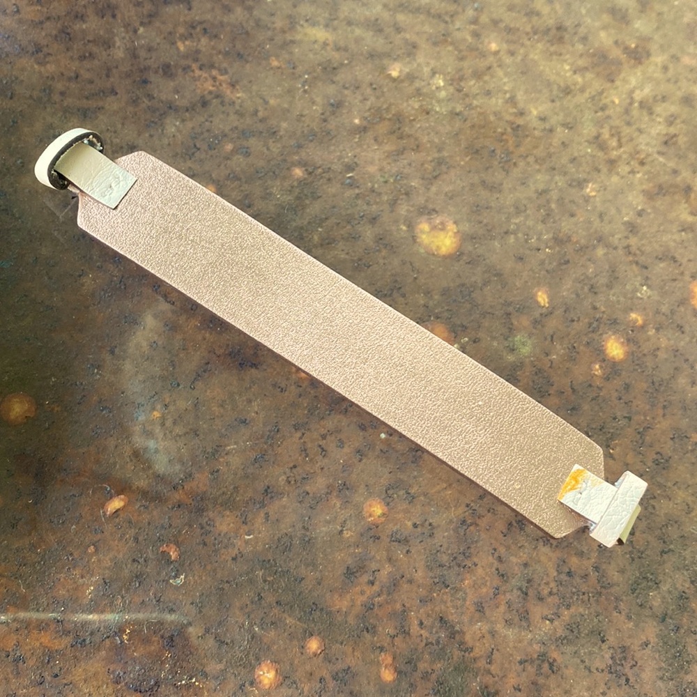 KEEP Collective under band accent metallic rose gold and pearl gray